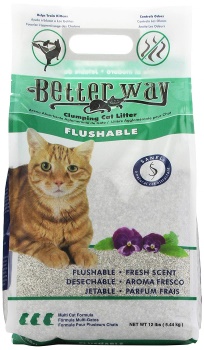 Better Way Eco Fresh Scented Clumping Clay Cat Litter