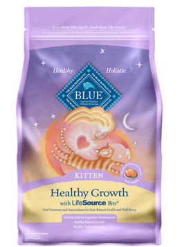 Blue Buffalo Healthy Growth Kitten Chicken & Brown Rice Recipe Dry Cat Food