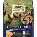 CANIDAE Grain-Free PURE Ancestral Freeze-Dried Raw Coated Indoor Health Formula with Chicken Dry Cat Food