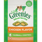 Greenies Feline SmartBites Hairball Control Chicken Flavor Cat Treats