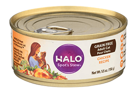 Halo Spot’s Stew Chicken Recipe Grain-Free Canned Food