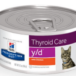 Hill's Prescription Diet y/d Thyroid Care with Chicken Canned Cat Food