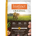 Instinct Original Grain-Free Recipe with Real Chicken Freeze-Dried Raw Coated Dry Cat Food