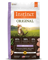 Instinct Original Kitten Grain-Free Recipe with Real Chicken Freeze-Dried Raw Coated