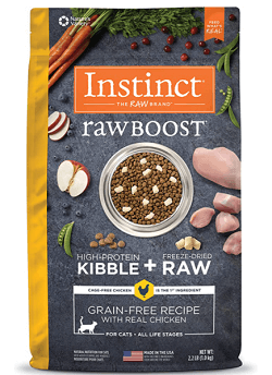 Instinct Raw Boost Grain-Free Recipe with Real Chicken & Freeze-Dried Raw Coated Pieces