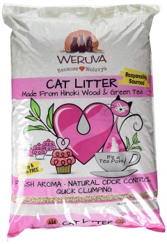 Weruva Classic Fresh Scented Clumping Wood Cat Litter