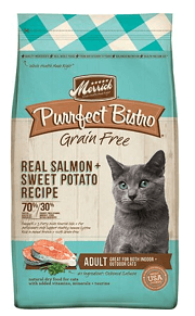 Merrick Purrfect Bistro Grain-Free Real Salmon + Sweet Potato Recipe Adult Dry Cat Food