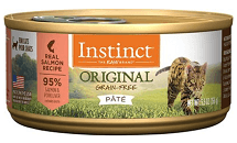 Instinct Original Grain-Free Pate Real Salmon Recipe Wet Canned Cat Food