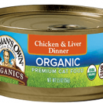 Newman's Own Organics Chicken & Liver Dinner For Cats