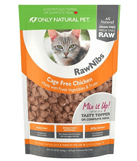 Only Natural Pet RawNibs Chicken Grain-Free Freeze-Dried Cat Food