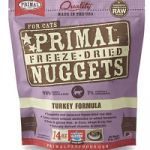 Primal Turkey Formula Nuggets Grain-Free Raw Freeze-Dried Cat Food