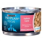 Purina Pro Plan Focus Adult Indoor Care Salmon & Rice Entree in Sauce Canned Cat Food