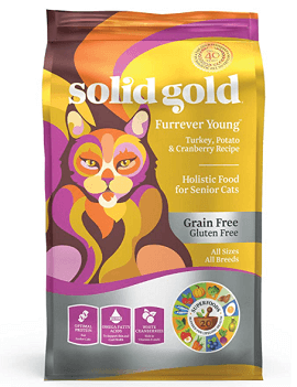 Solid Gold Furrever Young Grain-Free Senior Cat Food