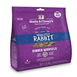 Stella & Chewy's Absolutely Rabbit Dinner Morsels Freeze-Dried Raw Cat Food
