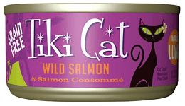 Tiki Cat Hanalei Luau Wild Salmon in Salmon Consomme Grain-Free Canned Cat Food