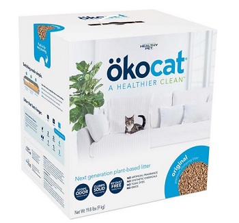Okocat Original Premium Wood Clumping Cat Litter