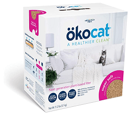 Okocat Super Soft Clumping Wood Unscented Cat Litter