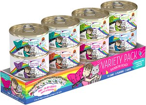 BFF OMG Rainbow Road Variety Pack Grain-Free Canned Cat Food